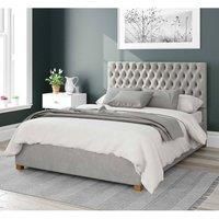 Nightingale Upholstered Ottoman Storage Bed, Plush Velvet Fabric