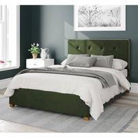 Presley Upholstered Ottoman Storage Bed, Plush Velvet Fabric