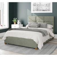 Caine Upholstered Ottoman Storage Bed, Plush Velvet Fabric