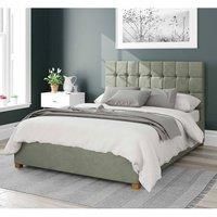 Sinatra Upholstered Ottoman Storage Bed, Plush Velvet Fabric