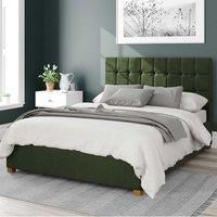 Sinatra Upholstered Ottoman Storage Bed, Plush Velvet Fabric