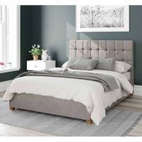 Sinatra Upholstered Ottoman Storage Bed, Plush Velvet Fabric