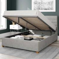 Kelly Upholstered Ottoman Storage Bed, Plush Velvet Fabric