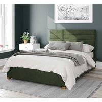 Kelly Upholstered Ottoman Storage Bed, Plush Velvet Fabric