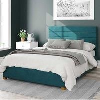 Kelly Upholstered Ottoman Storage Bed, Plush Velvet Fabric