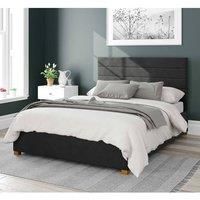 Kelly Upholstered Ottoman Storage Bed, Plush Velvet Fabric