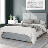 Aspire Garland Weave Superking Ottoman Bedframe - Blue