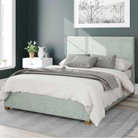 Garland Upholstered Ottoman Storage Bed, Pure Pastel Cotton Fabric