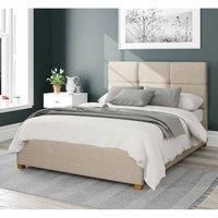 Caine Upholstered Ottoman Storage Bed, Malham Weave Fabric