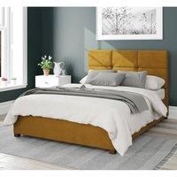Caine Upholstered Ottoman Storage Bed, Plush Velvet Fabric