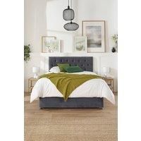 Aspire Phoebe Footend Velvet Double Bed