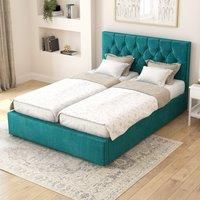 Olivier Plush Velvet Adjustable Bed