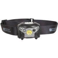 Mountain Warehouse Extreme Sensor Cree Head Torch - 140 Lumens Headlight, Lightweight - For Cycling Black