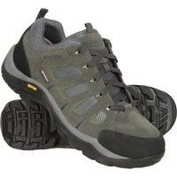 Mountain Warehouse Mens Field Waterproof Vibram Walking Shoes Hiking Trainers
