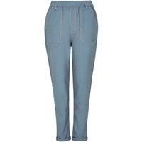 Weird Fish Malorri Organic Cotton Trousers China Blue Size 14
