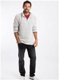 Cruiser 1/4 Zip Eco Macaroni Sweatshirt