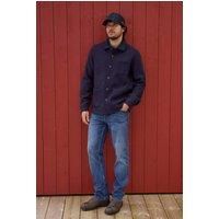 Weird Fish Men's Eddie Straight Leg Denim Jeans in Indigo | Size: 30