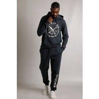 Weird Fish Ainsley Jersey Joggers Navy Size 38