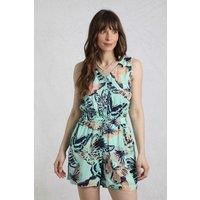 Mare Viscose Printed Playsuit