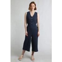 Alani Organic Cotton Double Cloth Jumpsuit