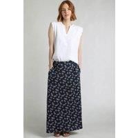 Weird Fish Medivet Printed Jersey Maxi Skirt