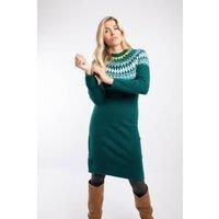Dutton Fair Isle Knitted Jumper Dress