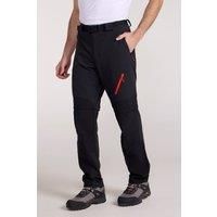 Mountain Warehouse Mens Convertible Trousers Waterproof Stretchy Trekking Pants