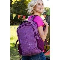 Mountain Warehouse Vic Laptop Bag - 30L Backpack, Durable Daypack, Laptop Compartment Rucksack Purple Women/'s Fit