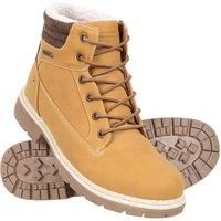 Mountain Warehouse Men's Oslo Thermal Waterproof Boots Male Fleece Lined Winter