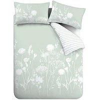 Catherine Lansfield Peony Gardens Duvet Cover Set  Pink