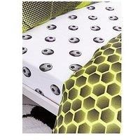 Catherine Lansfield Football Easy Care Single Fitted Sheet Multi