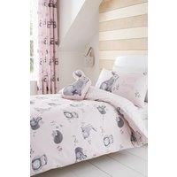Catherine Lansfield Woodland Friends Easy Care Duvet Cover Set  Double
