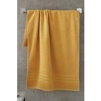 Catherine Lansfield Zero Twist Hand Towel Ochre