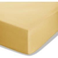 Catherine Lansfield Easy Iron Percale King Extra Deep Fitted Sheet Ochre