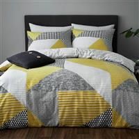 Catherine Lansfield Larsson Geo Duvet Cover Set