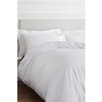 Bianca 400TC Cotton Sateen Double Duvet Set White