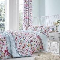 Catherine Lansfield Flower Patchwork Duvet Cover Set