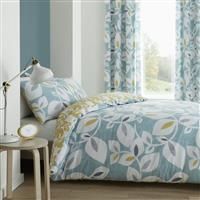 Catherine Lansfield Inga Leaf Duvet Cover Set