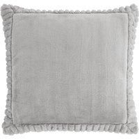 Catherine Lansfield Velvet Faux Fur Cushion Cover Luxury Cosy Covers 22" x 22"