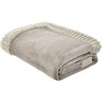 Catherine Lansfield "Velvet & Faux Fur" Throw 150x200cm Or Cushion Cover 55x55cm