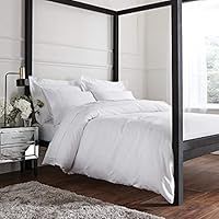 Bianca Luxury 800 Thread Count Cotton Sateen Super King Duvet Set White