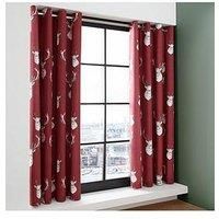 Catherine Lansfield Munro Eyelet Curtains