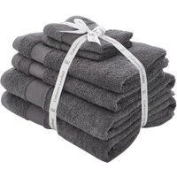 Catherine Lansfield Anti Bacterial 6 Piece Towel Bale