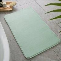 Catherine Lansfield Bathroom Anti-Bacterial Memory Foam Bath Mat Sage BR/55661/W/BMAT/SA