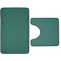 Catherine Lansfield Anti-Bacterial Memory Foam Shower Mat 50/50cm