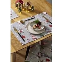 Catherine Lansfield Christmas Gnomes Placemats &Ndash; Set Of 4