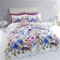 Catherine Lansfield Countryside Floral Duvet Set In Pink - Ks