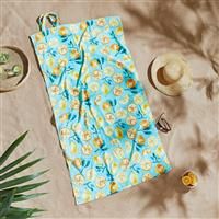 Catherine Lansfield Summer Fruits Cotton Beach Towel in a Bag