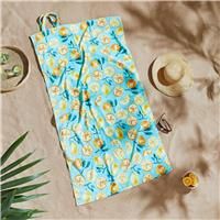 Catherine Lansfield Summer Fruits Cotton Beach Towel in a Bag