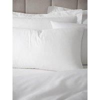 Bianca Fine Linens 180 Thread Count Egyptian Cotton Standard 50x75cm Pack of 2 Pillow cases with envelope closure White